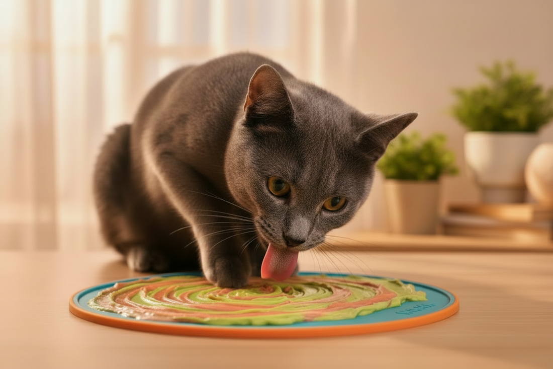 Lick Mats: The Slow Feeder Alternative Your Dog (or Cat) Didn't Know They Needed