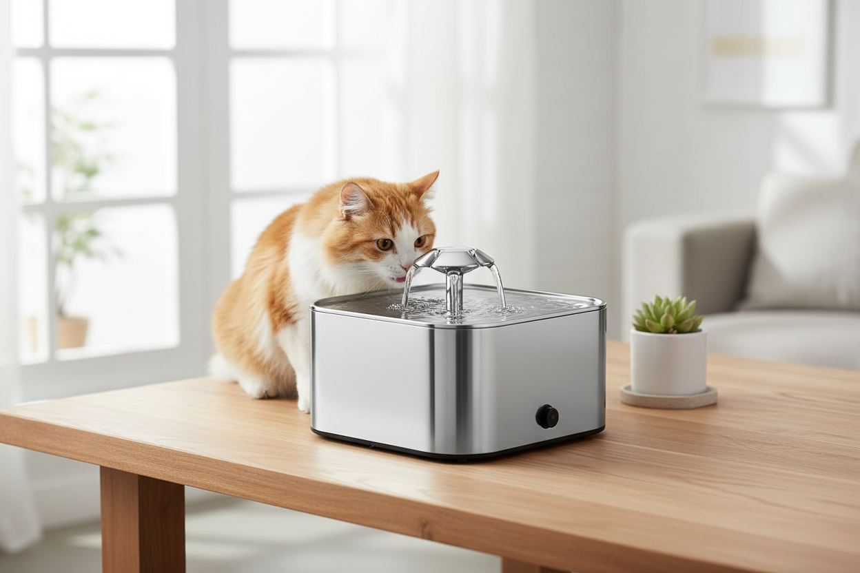 Pet Feeding & Water Fountains