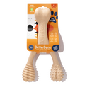 BetterBone hard veggie chew toy for dogs, durable natural ingredients, no nylon, L size for dogs over 50 lbs