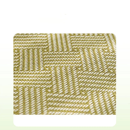 Green and white herringbone patterned slow feeder lick mat for dogs and cats