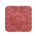 Silicone Pet Lick Mat | Slow Feeder Plate with Suction Cups for Dogs