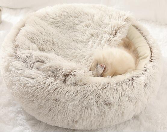 2-in-1 Cozy Pet Bed