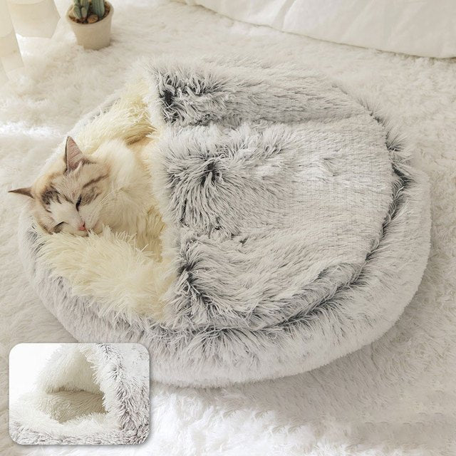 2-in-1 Cozy Pet Bed